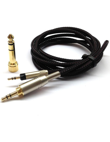 Cable de Reemplazo NewFantasia 1.2m para Auriculares Sennheiser