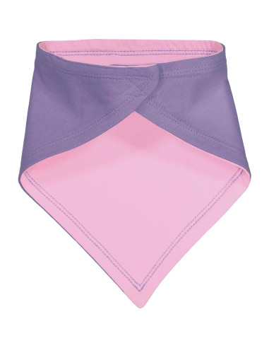 Babero Bandana para Bebé 100% Algodón Lavanda y Rosa