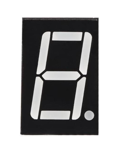 Tubo Digital LED 7 Segmentos 0.56" Rojo 10 Pines Común Ánodo