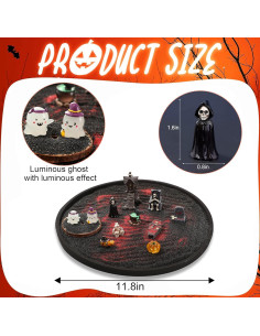 Kit de Jardín Zen Gótico Soferat - 11 Miniaturas Halloween 2