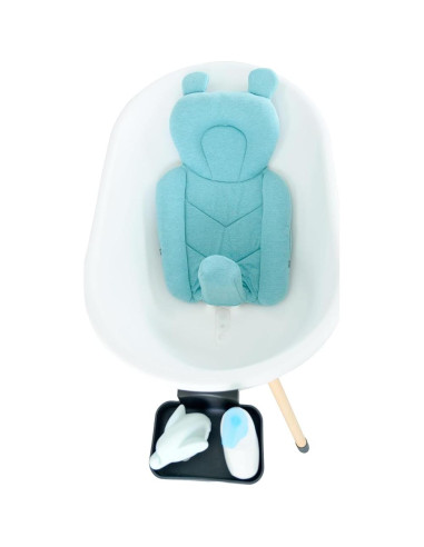 Almohada de Soporte para Baño de Bebé Babu Bath Teal Aqua
