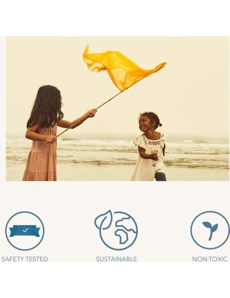 Seda para Jugar de Sarah - 100% Seda Real 89x89 cm