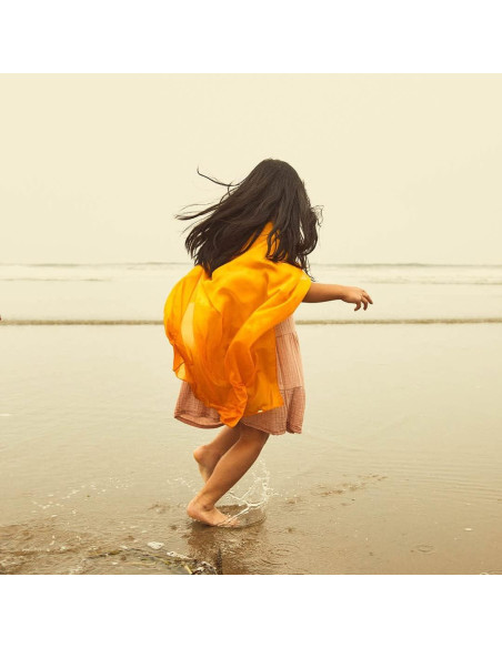 Seda para Jugar de Sarah - 100% Seda Real 89x89 cm