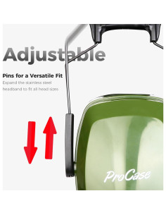 Auriculares ProCase con Cancelación de Ruido SNR 33dB - Verde Militar 2