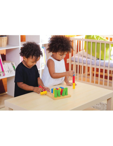 Tablero de Clasificación Geométrico PlanToys 17.5x17.5 cm