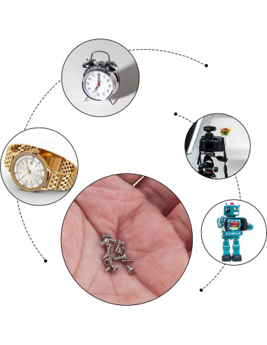 Kit de 800 Tornillos Pequeños WSLLM para Electrónica M1-M1.7