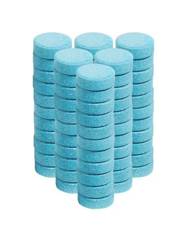 100 Tabletas Limpiaparabrisas UNLRAE, Efecto Concentrado, 3.785L