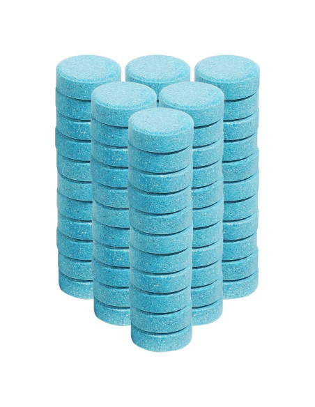 100 Tabletas Limpiaparabrisas UNLRAE, Efecto Concentrado, 3.785L