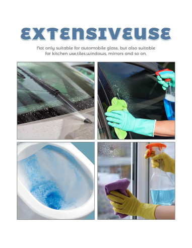 100 Tabletas Limpiaparabrisas UNLRAE, Efecto Concentrado, 3.785L