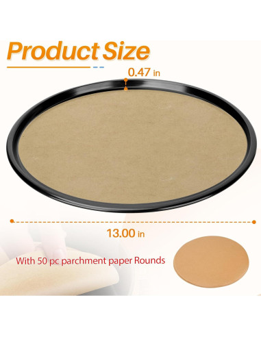 Bandeja para Pizza GYPNS 33 cm Antiadherente para Breville