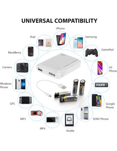 Cargador Portátil de Batería AA Success4Sport para BLU G4 2