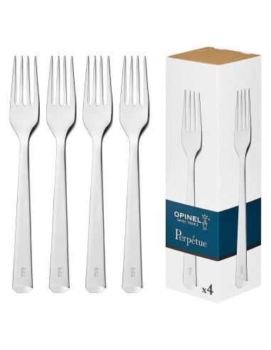 Juego de 4 Tenedores Opinel Perpétue Acero Inoxidable