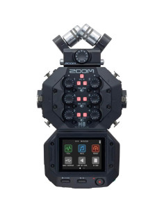 Grabadora de Audio Portátil Zoom H8 12 Pistas + Auriculares Sony MDR-7506 + Micrófono AT875R 2