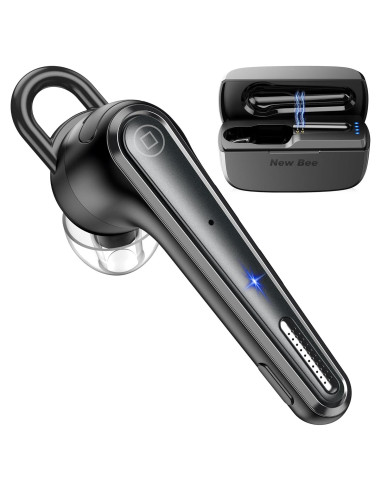 Auricular Bluetooth New Bee B41 Inalámbrico con Estuche 500mAh