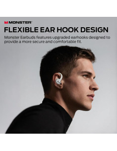 Auriculares Inalámbricos Monster E117 con Cancelación de Ruido 2