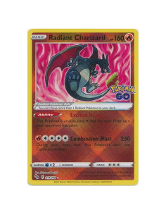 Carta Pokémon Charizard Radiante 011/078 - Colección Pokémon GO