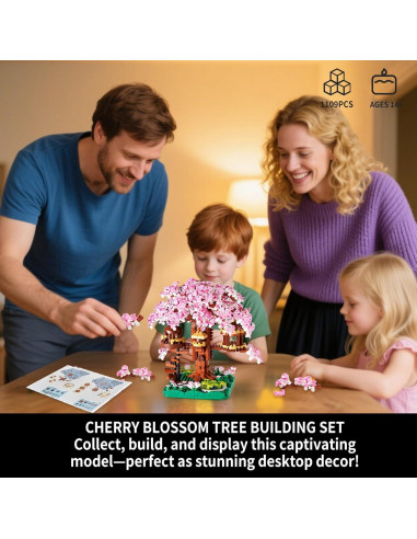 Kit de Construcción de Ramo de Flores Nipurex 520 Piezas