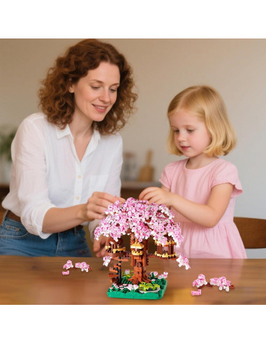 Kit de Construcción de Ramo de Flores Nipurex 520 Piezas