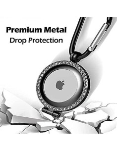 Funda Protectora para AirTag LONGSING Plata - Anti-Rasguños 2