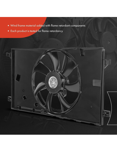 Ventilador de Refrigeración A-Premium para Toyota Corolla y Lexus UX200 2.0L