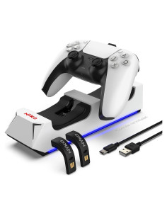 Base de Carga Dualsense Nyko para PS5 - Carga Rápida 2 Controladores