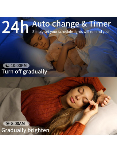 Bombillas Inteligentes Multicolor E12 XFOX 3W 300 Lúmenes - Paquete de 3