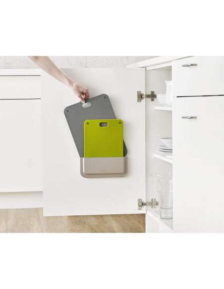 Conjunto de tablas de cortar Joseph Joseph 2 piezas multicolor