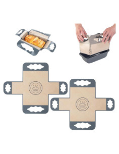 Forros de Silicona Reutilizables Enskatec para Pan 9x5"