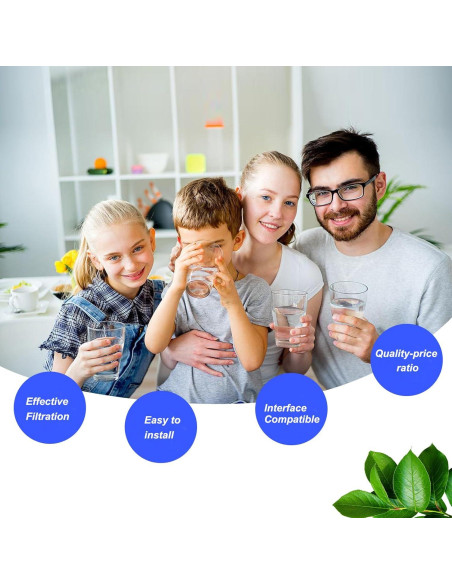 Paquete de 4 Filtros de Agua Linsuely para Jarra EPIC 567L