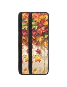 Cubierta de Mango Refrigerador Suhoaziia 2 Pcs Hojas de Arce