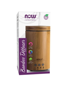 Difusor de Aceite Aromaterapia NOW 7521 de Bambú 150ml