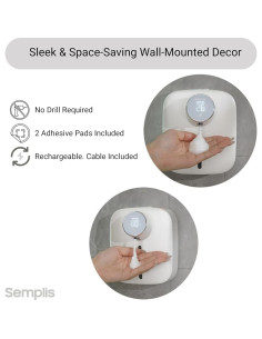 Dispensador Automático de Jabón Espumoso SEMPLIS 320 ml 2