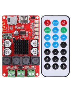 Amplificador de Audio Digital Bluetooth TPA3116 50W+50W