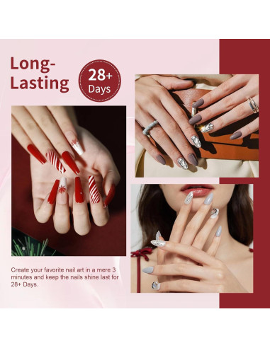 Kit de Esmalte de Uñas de Gel 43 Piezas MIRAGE LAYON