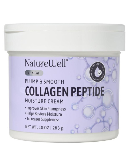 Crema Humectante Nature Well con Péptidos de Colágeno 284g