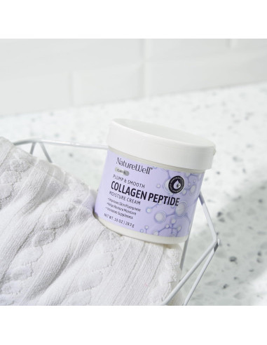 Crema Humectante Nature Well con Péptidos de Colágeno 284g