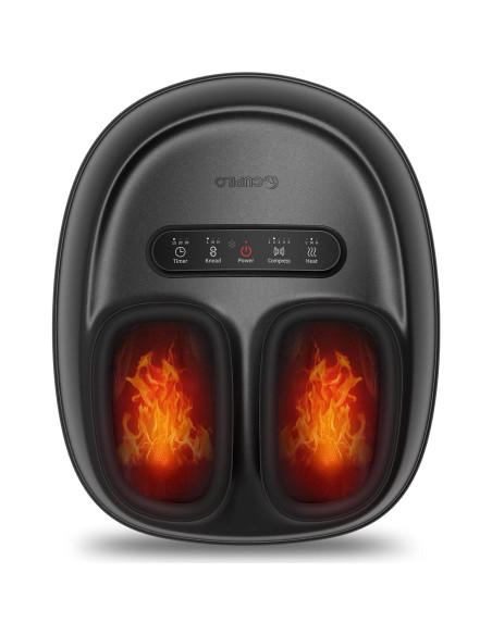 Masajeador de pies CuPiLo Shiatsu con calor y compresión 33 cm
