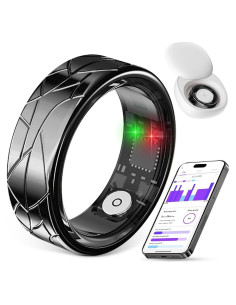 Anillo Inteligente Maibloln PX05BLACK - Salud y Fitness, Negro