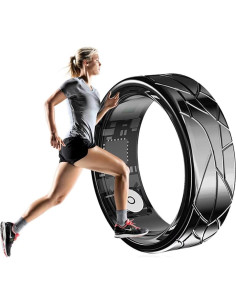 Anillo Inteligente Maibloln PX05BLACK - Salud y Fitness, Negro 2