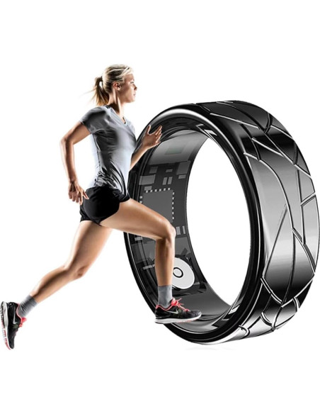 Anillo Inteligente Maibloln PX05BLACK - Salud y Fitness, Negro
