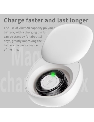 Anillo Inteligente Maibloln PX05BLACK - Salud y Fitness, Negro