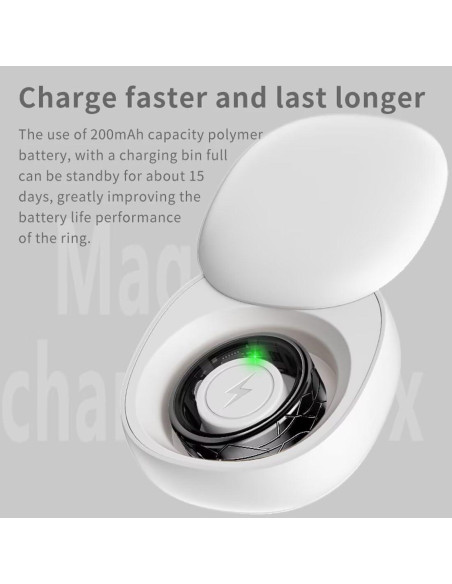 Anillo Inteligente Maibloln PX05BLACK - Salud y Fitness, Negro