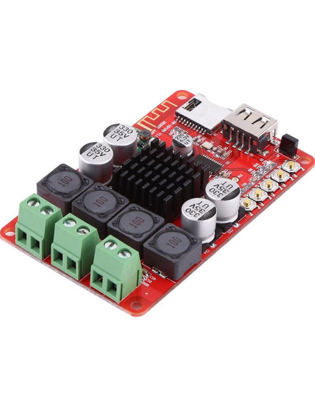 Amplificador de Audio Digital Bluetooth TPA3116 50W+50W