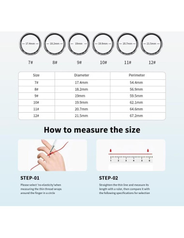 Anillo Inteligente Maibloln PX05BLACK - Salud y Fitness, Negro