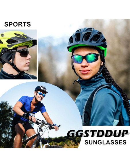 Pack 4 Gafas de Sol Polarizadas UV400 Unisex - Ligera y Cómoda