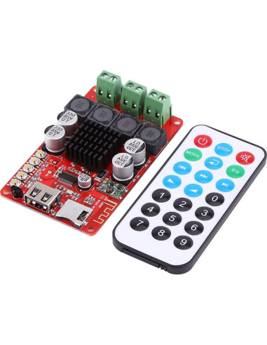 Amplificador de Audio Digital Bluetooth TPA3116 50W+50W