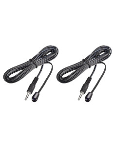 Cable Emisor Infrarrojo uxcell 3.0m 3.5mm 45 Ángulo 2pcs