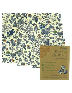 Envolturas de Cera de Abeja Paisan - 3 Tamaños Ecológicos