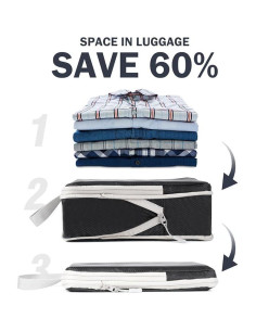 Set de 8 Cubos de Compresión Utook para Viaje - Ahorra Espacio 2