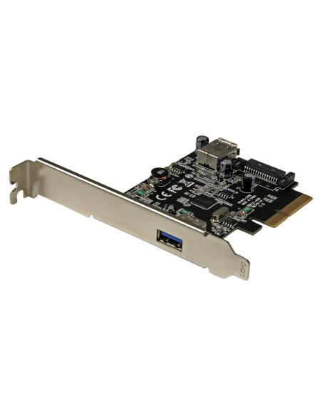 Tarjeta PCIe USB 3.1 StarTech 2 Puertos 10Gbps USB-A